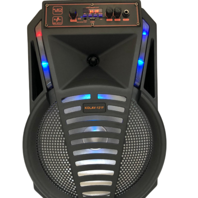 Boxa Bluetooth activa cu telecomanda AT PERFORMANCE®, portabila, 1200 W, tip troller bass puternic , microfon Bluetooth, Bluetooth, AUX, Radio Fm, USB. - Amplificatoare - atMag.ro