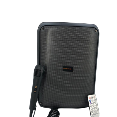 Boxa bluetooth portabila AT PERFORMANCE®, USB, Radio FM, telecomanda, microfon, joc de lumin RGB. - Amplificatoare - atMag.ro