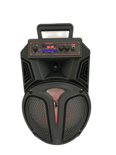Boxa portabila AT PERFORMANCE®, Karaoke, Bluetooth, MP3 Player, microfon, telecomanda, Negru. - Amplificatoare - atMag.ro