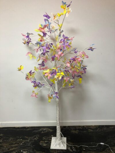 Pom de Craciun AT PERFORMANCE® 150cm, cu Lumini LED calde, Flexibil, Alimentare USB - Decoratiuni - atMag.ro