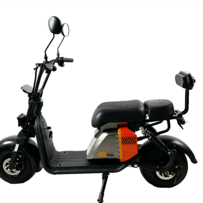 Scuter Electric Compact, AT PERFORMANCE®, 701 mini, Performanță Fiabilă, Confort Urban, 800W, 60V, baterie 15.6 AH, viteza 25km/h - Scutere Electrice, Trotinete Electrice si Accesorii - atMag.ro
