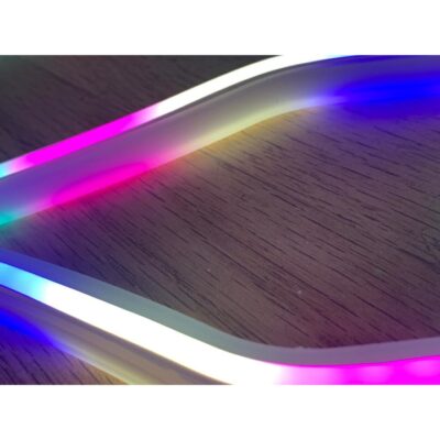 Decoratiune de Craciun Luminoasa in forma de 2 Clopotei, 2 fete, cu Furtun LED, 65x50 cm, Multicolor, Craciun - Decoratiuni - atMag.ro
