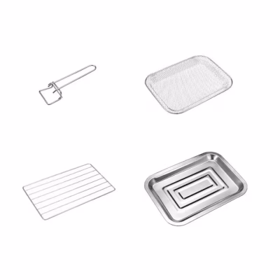 Friteuza AT PERFORMANCE®, fara Ulei cu aer cald, 2400 W, Functie de Coacere, 15l, LCD, Negru. - Aparate de gatit & desert - atMag.ro