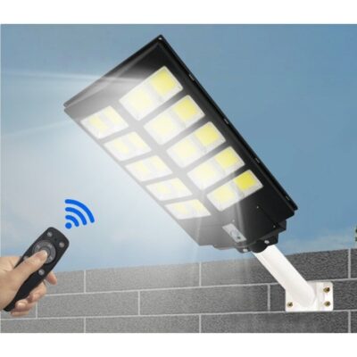 Lampa Solara Stradala LED, Senzor de lumina si miscare, AT PERFORMANCE, 800W. - Articole solare camping - atMag.ro