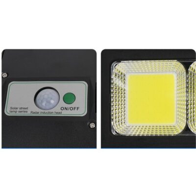 Lampa Solara Stradala LED, Senzor de lumina si miscare, AT PERFORMANCE, 800W. - Articole solare camping - atMag.ro