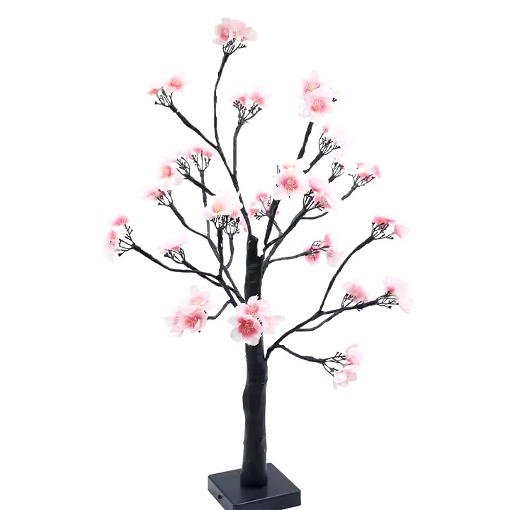 Pom decorativ luminat pentru craciun AT PERFORMANCE®, inaltime 55cm, leduri cu lumina calda, Visin - Decoratiuni - atMag.ro Pom decorativ luminat pentru craciun AT PERFORMANCE®, inaltime 55cm, leduri cu lumina calda, Visin - Decoratiuni - atMag.ro