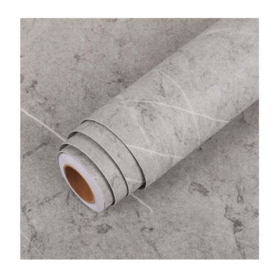 Rola tapet modern, imitatie de marmura At Performance rezistent, la apa, vinil, compact, autoadeziv, 60cmx 300 cm, gri - Tapet - atMag.ro