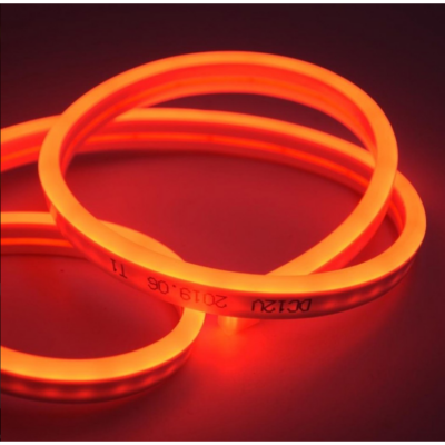 Banda luminoasa, At Performance®, Neon flex slim, led rosu, 12V, 5m - Benzi led - atMag.ro