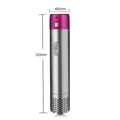 Perie de Par 5 in 1, At Performance - Multifunctionala, 5 Accesorii pentru , Usuca, Indreapta si Onduleaza Parul, 3 Trepte de Temperatura, Gri/Fuchsia - Aparate & Accesorii ingrijire personala - atMag.ro