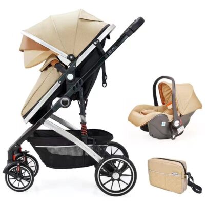 Carucior, 3 in 1, At Performance, Geanta de scutece, Suspensie dinamica pe roata si cadru - Carucioare si sisteme transport bebe - atMag.ro