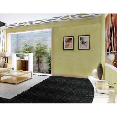 Set x 28 placa autoadeziva, AT PERFORMANCE®, pentru pardoseala sau perete, 10.08 m²/ box, PVC, 60 X 60 cm, Negru - Faianta, gresie si mozaicuri - Placi autoadezive - atMag.ro