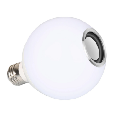 Bec Led Smart cu Difuzor si Telecomanda, 12W, RGBW - Veioze si lampi - atMag.ro