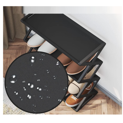 Suport incaltaminte, At Performance, 4 nivele pentru depozitarea pantofilor, negru - Mobila Hol - atMag.ro