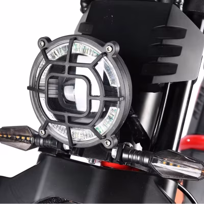 Scuter electric model CP9, motor 2000W, AT PERFORMANCE, acumulator 20Ah, 60V, 3 trepte de viteza, cauciucuri cu jante din aliaj, rosu - Scutere Electrice, Trotinete Electrice si Accesorii - atMag.ro