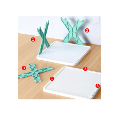 Pantofar, AT PERFORMANCE®, cu 6 rafturi, modular, alb / BLUE - Organizatoare imbracaminte si incaltaminte - atMag.ro