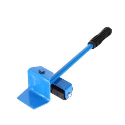 Kit complet pentru mutat si carat mobila, At Performance, reglare 360 grade, greutate maxima 200 kg, otel, albastru - Echipamente pentru transportat si ridicat - atMag.ro