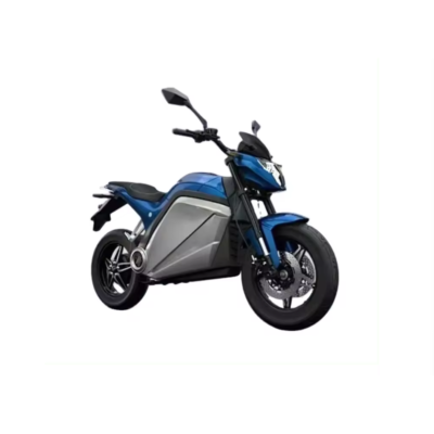 Motocicleta electrica, AT PERFORMANCE®, 3000w, baterie 72V 35ah, viteza 75km/h, Albastru cu Alb, 60 autonomie - Scutere Electrice, Trotinete Electrice si Accesorii - atMag.ro