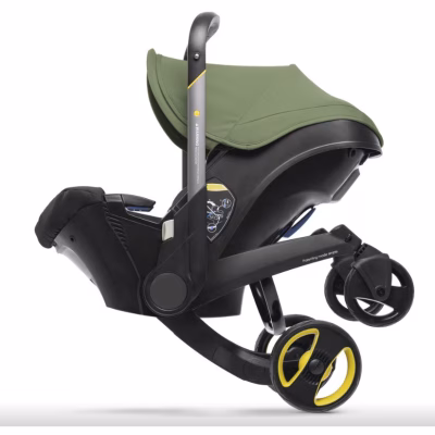 Carucior pentru Bebelusi, Travel, 2 in 1, At Performance, 0-13 kg, 0-18 luni, Negru cu Khaki - Carucioare si sisteme transport bebe - atMag.ro