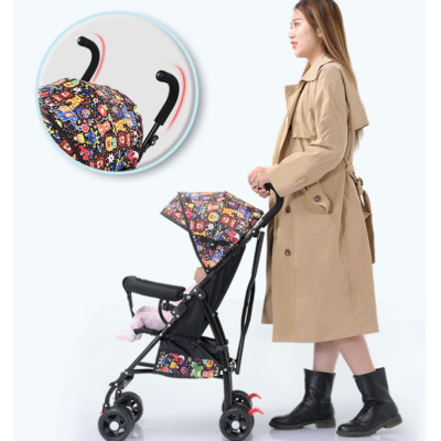 Carucior multifunctional At Performance, usor, pliabil, pentru bebelusi, 3 in 1, cu copertina pentru protectie UV, multicolor - Carucioare si sisteme transport bebe - atMag.ro