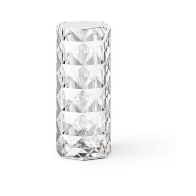 Lampa de masa At Performance, ambientala din Cristal LED, RGBW, control Touch, Telecomanda, Acumulator, 12 Ore de Utilizare, Incarcare USB-C - Veioze si lampi - atMag.ro