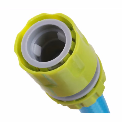 Furtun de gradina Albastru, pe tambur AT PERFORMANCE®, 20m, Inclusiv duza si cuplaj - Casa, Gradina & Bricolaj - atMag.ro