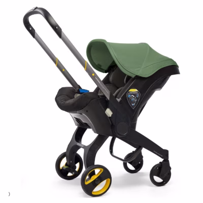 Carucior pentru Bebelusi, Travel, 2 in 1, At Performance, 0-13 kg, 0-18 luni, Negru cu Khaki - Carucioare si sisteme transport bebe - atMag.ro