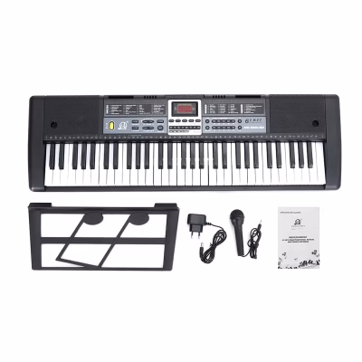 Orga Profesionala Electronica MQ-6136, AT PERFORMANCE®, experimenteaza versatilitatea muzicala cu 61 de Clape, 200 de sunete si functii avansate pentru performante remarcabile - Audio HI-FI si Profesionale - atMag.ro