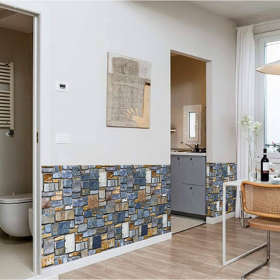 Set 10 x Tapet 3D Autoadeziv, At Performance, design modern, rezistent la apa, usor de curatat, dimensiuni 77x70cm - Tapet - atMag.ro