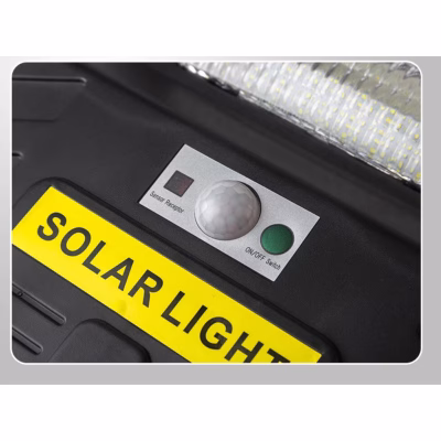 Lampa Solara Stradala LED, Senzor de lumina si miscare, telecomanda, AT PERFORMANCE, 600W - Lampi solare - atMag.ro