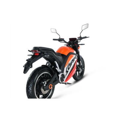 Motocicleta electrica, AT PERFORMANCE®, 3000w, baterie 72V 35ah, viteza 75km/h, Portocalie, inmatriculabil, 60 autonomie - Scutere Electrice, Trotinete Electrice si Accesorii - atMag.ro