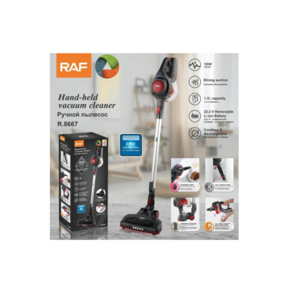 Aspirator Reincarcabil, RAF, AT PERFORMANCE®, electric multifunctional, 115X25 CM, fara fir - Aspiratoare, fiare de calcat & masini de cusut - atMag.ro