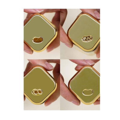 Set 12 recipiente condimente cu suport, At Performance, Rotativ, recipiente din sticla, Auriu/lemn - Rasnite si dozatoare condimente - atMag.ro