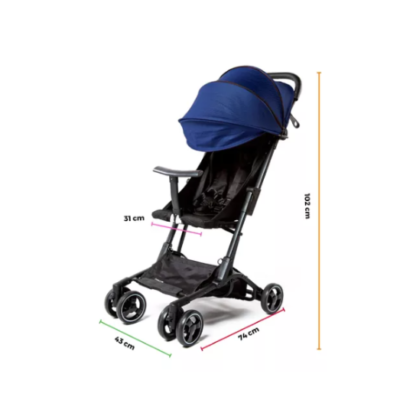 Carucior pentru copii At Performance, usor de pliat si de transportat, cantareste 5 kg - Carucioare si sisteme transport bebe - atMag.ro