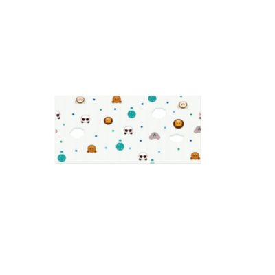 Set 10x Tapet Marmura, AT PERFORMANCE®, suprafata acoperire 1.8 mp, autoadeziv, waterproof, usor de montat, design modern, 30x60 cm, Alb cu model colorat - Tapet - atMag.ro