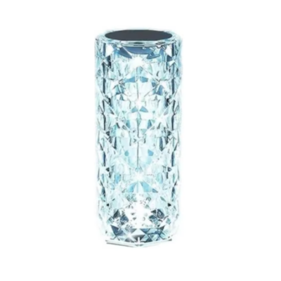 Lampa de masa At Performance, ambientala din Cristal LED, RGBW, control Touch, Telecomanda, Acumulator, 12 Ore de Utilizare, Incarcare USB-C - Veioze si lampi - atMag.ro