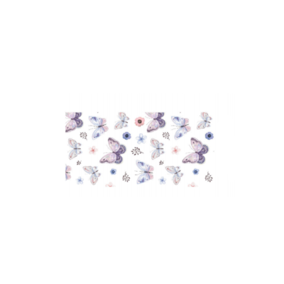 Rola Tapet 3D, autoadeziv/autocolant, AT PERFORMANCE®, spuma moale, design modern, pentru interior, usor de curatat, rezistent la apa, 68cmx2.8m, model fluturi, mov/alb - Tapet - atMag.ro