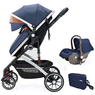 Carucior, 3 in 1, At Performance, Geanta de scutece, Suspensie dinamica pe roata si cadru - Carucioare si sisteme transport bebe - atMag.ro