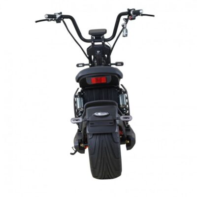 Scuter Electric S-701, AT PERFORMANCE, Motor 2000 W, Autonomie 50 km, Viteza maxima 60 km/h, Acumulator 60 V 20 AH Detasabil, Pentru Doua Persoane, Negru - Scutere Electrice, Trotinete Electrice si Accesorii - atMag.ro