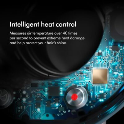 Uscator de par ultra puternic, AT PERFORMANCE®, Ioni Negativi, Aer rece/ cald, 3 Trepte de viteza, 4 Trepte de temperatura, 5 Capete diferite, Mov - Aparate & Accesorii ingrijire personala - atMag.ro