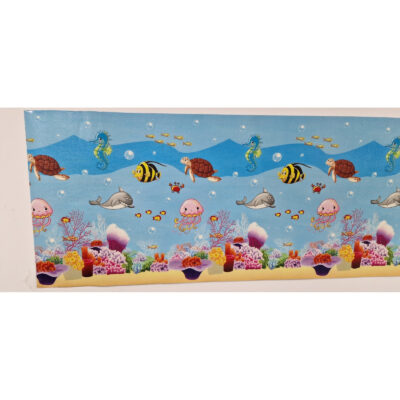 Rola Tapet 3D, autoadeziv/autocolant, AT PERFORMANCE®, spuma moale, design modern, pentru interior, usor de curatat, rezistent la apa, 68cmx2.8m, model acvatic, pesti - Tapet - atMag.ro