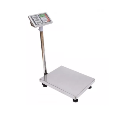 Cantar electronic AT PERFORMANCE, industrial 1000 kg, platforma 60x80 cm, tabla groasa striata, brat - Cantare electronice comerciale - atMag.ro