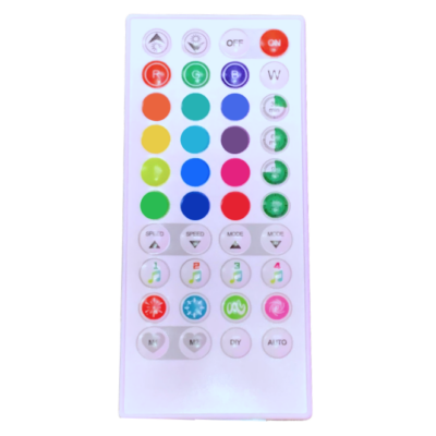 Banda artificii LED, Bluetooth/USB, Control prin telecomanda/telefon, RGB, Sincronizare audio, 1 cm, Multicolor - Benzi led - atMag.ro
