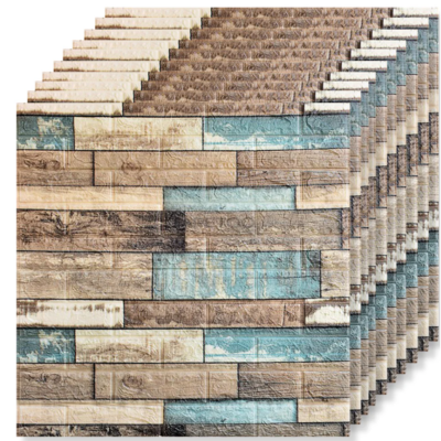 Set 10x Tapet 3D, autoadeziv/autocolant, At Performance, spuma moale, design modern, pentru interior, usor de curatat, rezistent la apa 70 X 77cm x5mm, multicolor NOU - Tapet - atMag.ro