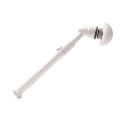 Set perie de curatere electrica, portabil, 4 capete interschimbabile, gri / alb - Aspiratoare, fiare de calcat & masini de cusut - atMag.ro