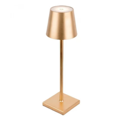 Lampa de masa, At Performance, led reincarcabila cu 3 temperaturi de culoare cald/rece/neutru, 38 cm x10 cm, culoare Auriu - Veioze si lampi - atMag.ro