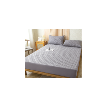 Husa de saltea din bumbac, impermeabila, At Performance, gri, 160x200cm - Cearceafuri de pat - atMag.ro