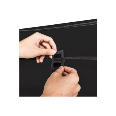 Dulap Din Material Textil, AT PERFORMANCE®, depozitare haine/105X45X170, negru - Organizatoare imbracaminte si incaltaminte - atMag.ro