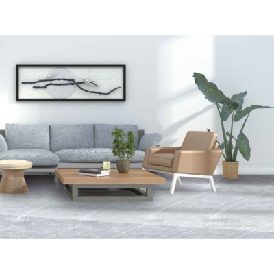 Set x 28 placa autoadeziva, AT PERFORMANCE®, pentru pardoseala sau perete, 10.08 m²/ box, PVC, 60 X 60 cm, Gri marmorat - Faianta, gresie si mozaicuri - Placi autoadezive - atMag.ro