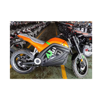 Motocicleta electrica, AT PERFORMANCE®, 3000w, baterie 72V 35ah, viteza 75km/h, Portocalie, inmatriculabil, 60 autonomie - Scutere Electrice, Trotinete Electrice si Accesorii - atMag.ro