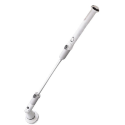 Set perie de curatere electrica, portabil, 4 capete interschimbabile, gri / alb - Aspiratoare, fiare de calcat & masini de cusut - atMag.ro